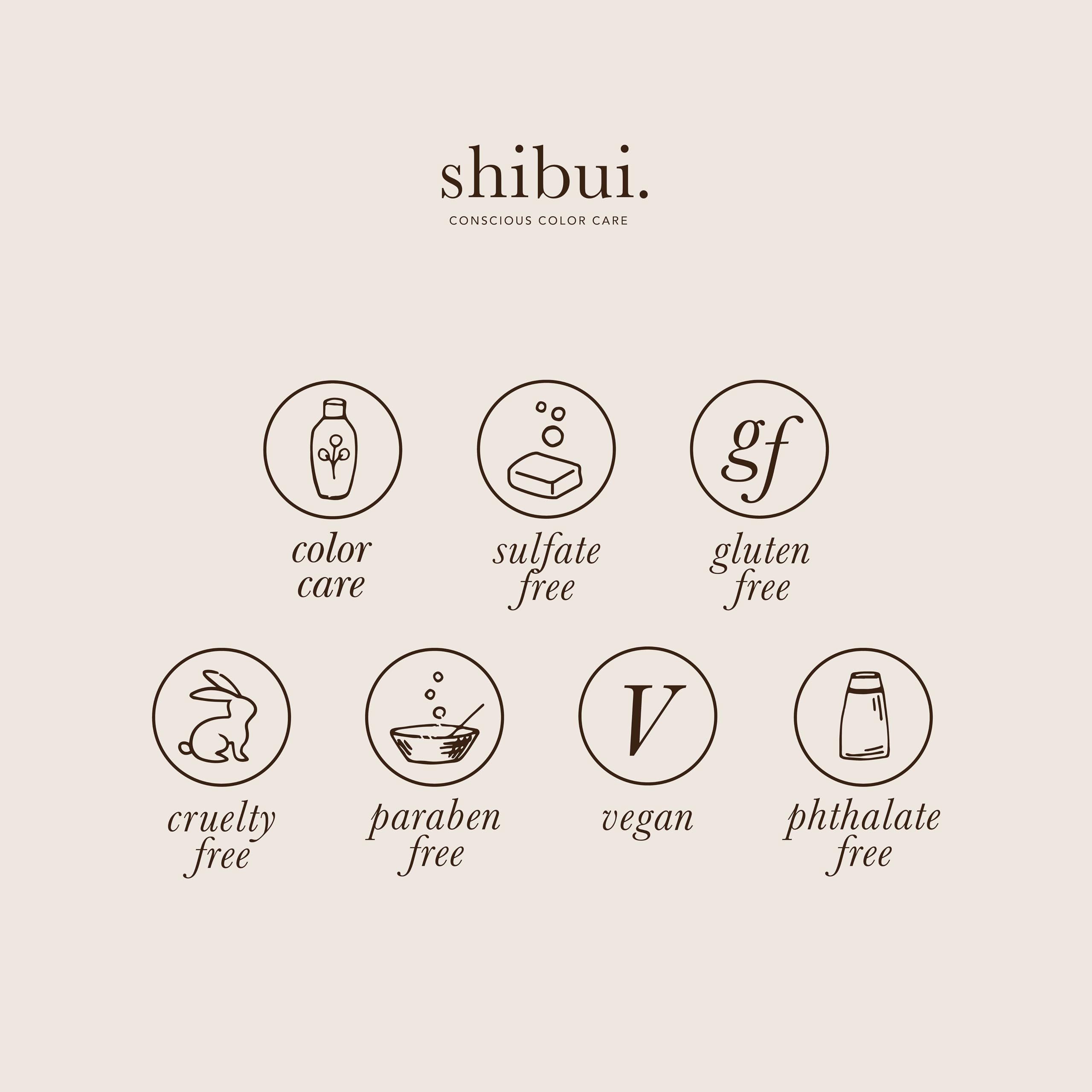 SHIBUI Ultra Hydrating Conditioner vegan formula label emphasizes clean ingredients.