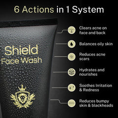 Shield Acne System moisturizer tube for lightweight daily hydration