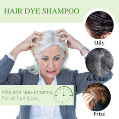 SHIHUANUO bottle demonstrates easy at-home application like a regular shampoo.