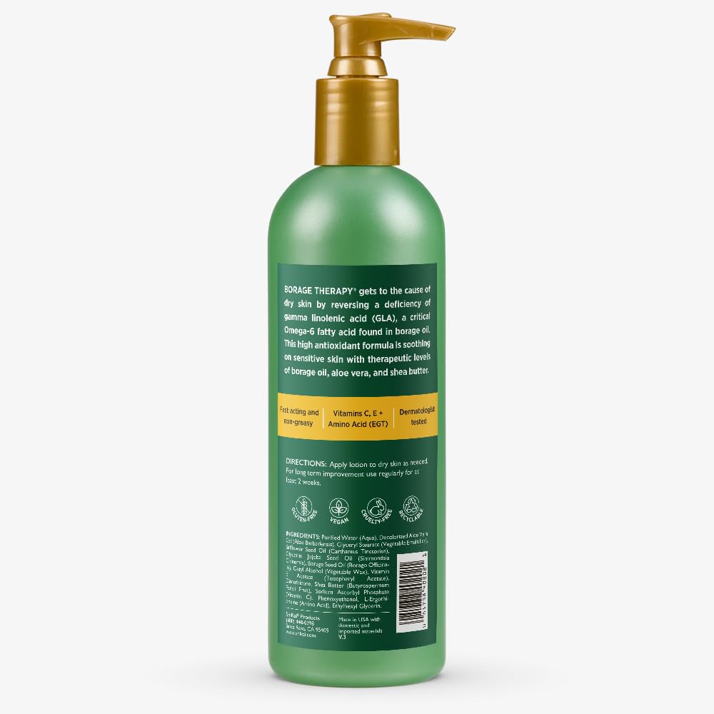 ShiKai Borage Therapy Lotion in daily routine for sensitive skin.