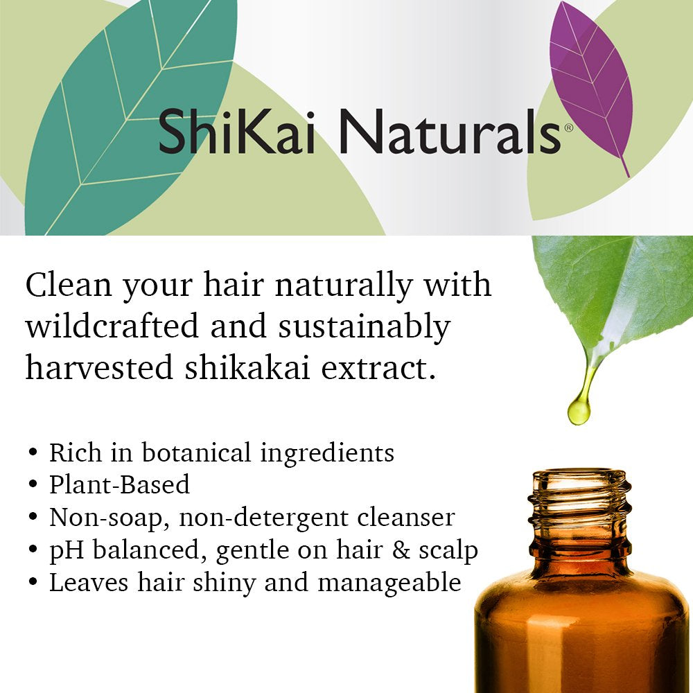 ShiKai Henna Gold Highlighting Shampoo after-use hair shows enhanced shine and volume