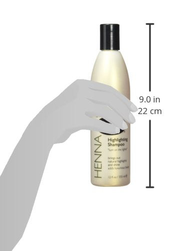 ShiKai Henna Gold Highlighting Shampoo ingredient shot features henna extract without changing color