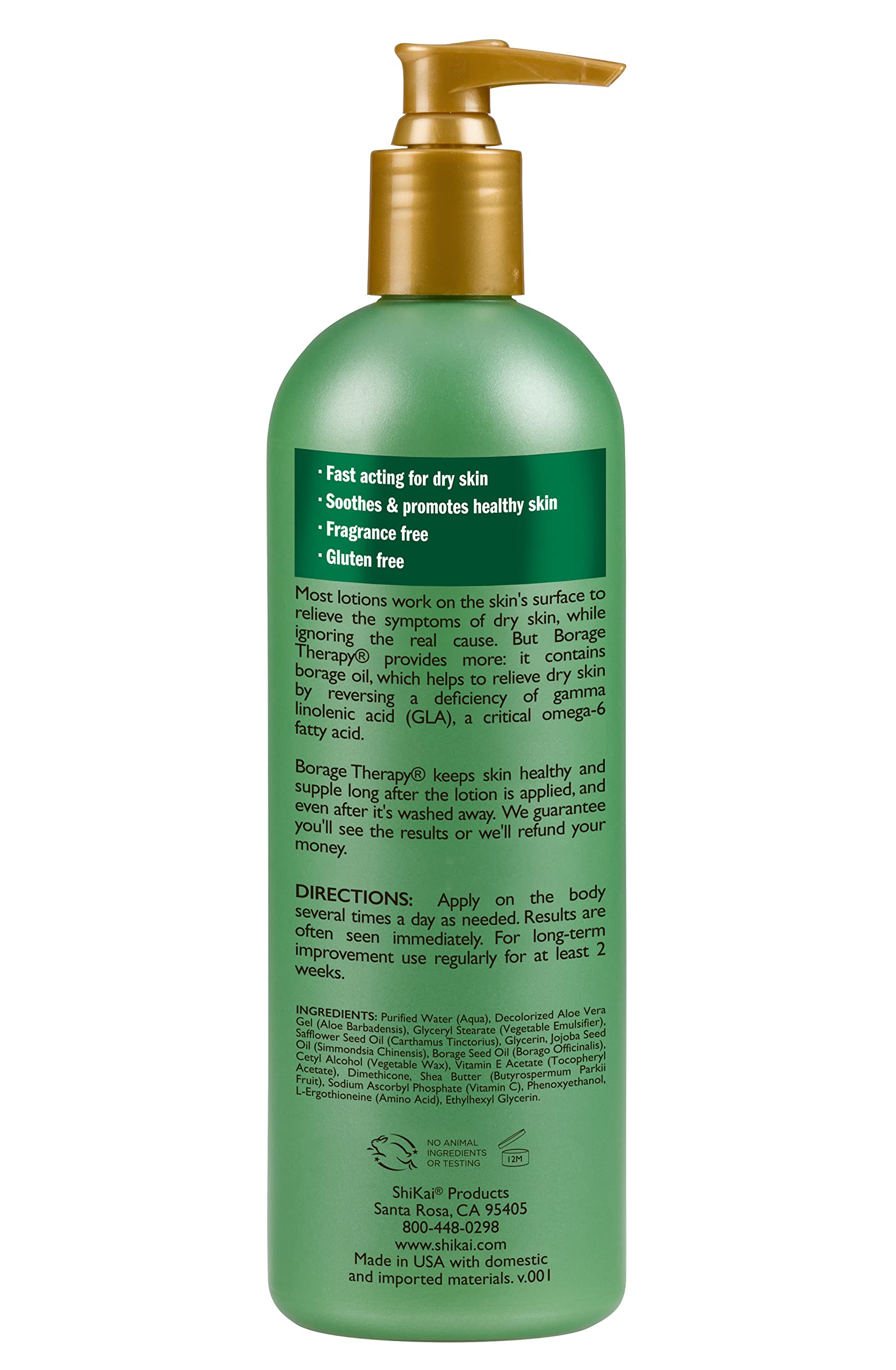 ShiKai product packaging label displays plant-based skincare heritage
