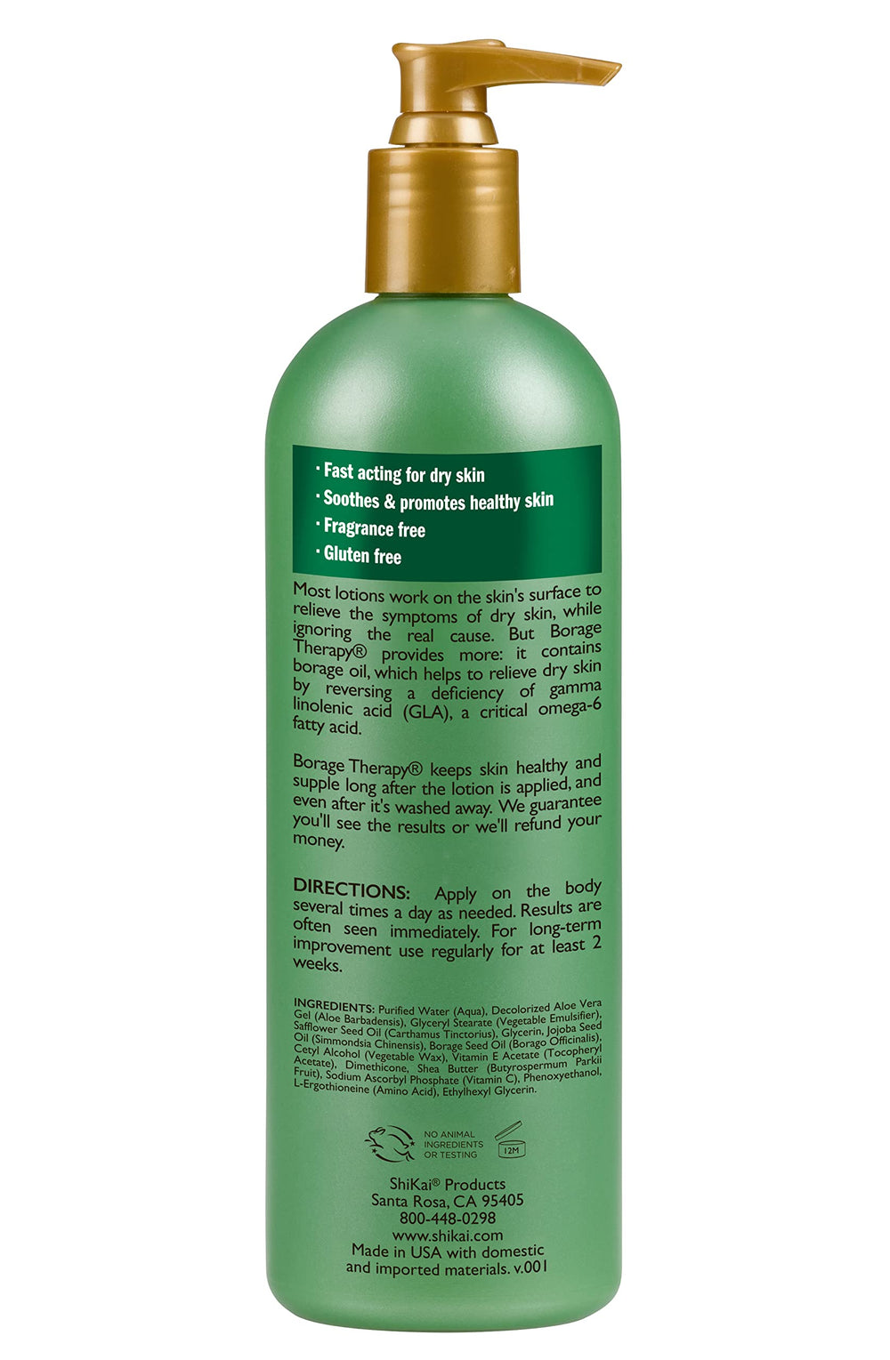 ShiKai product packaging label displays plant-based skincare heritage