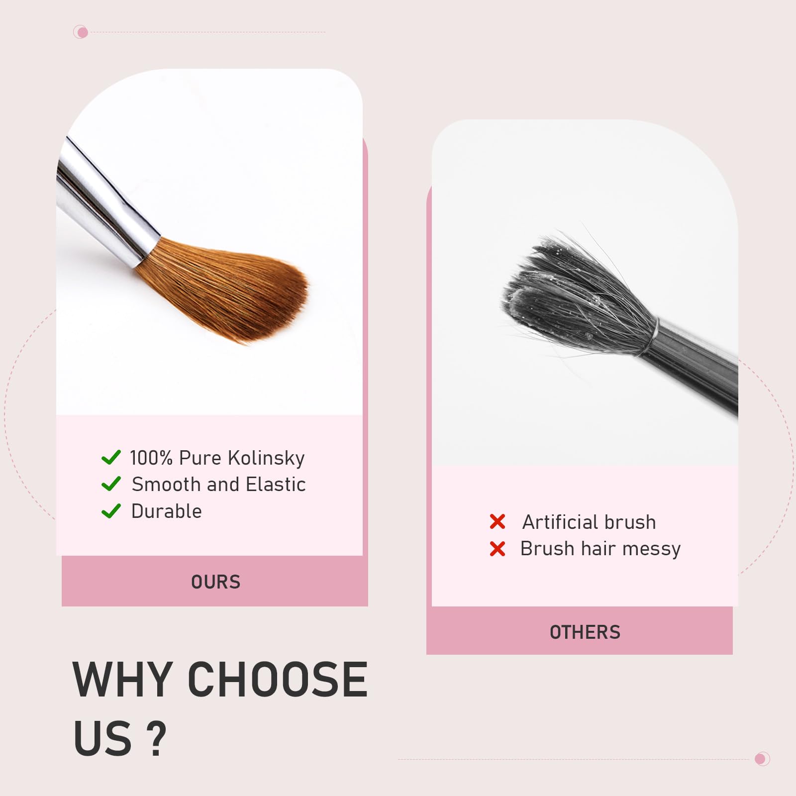 Pincel Shine Chance en estuche regalo elegante para madres o amigas.