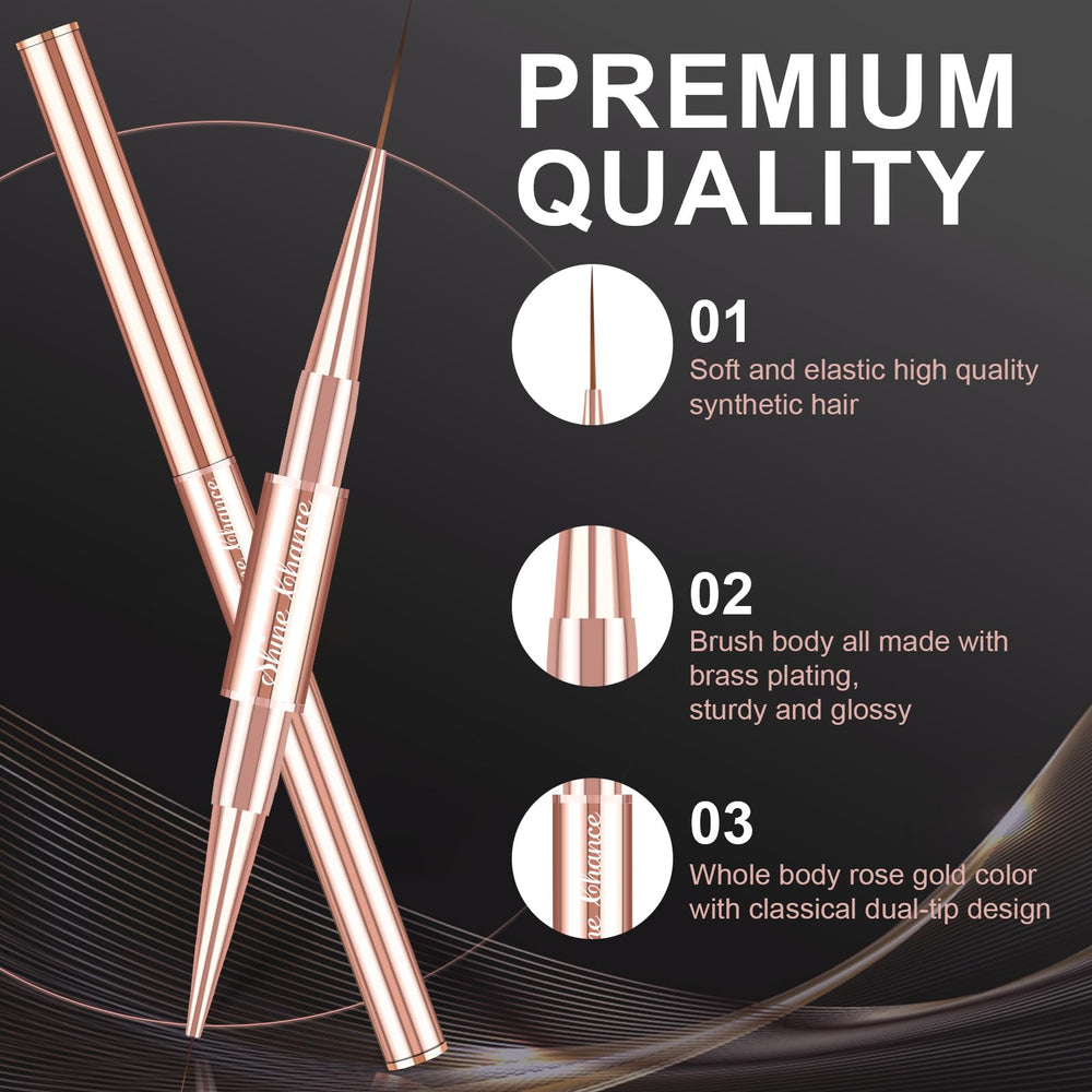 ShineChance brush set with multi-function patterns for lines, marbling, and filling colors.