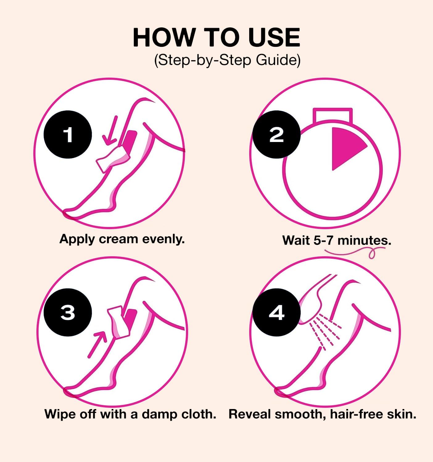 ShineMore after-use skin feels soft and moisturized post hair removal.