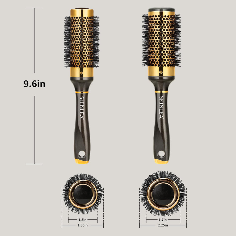 SHINLEA easy-clean design keeps bristles tidy after styling