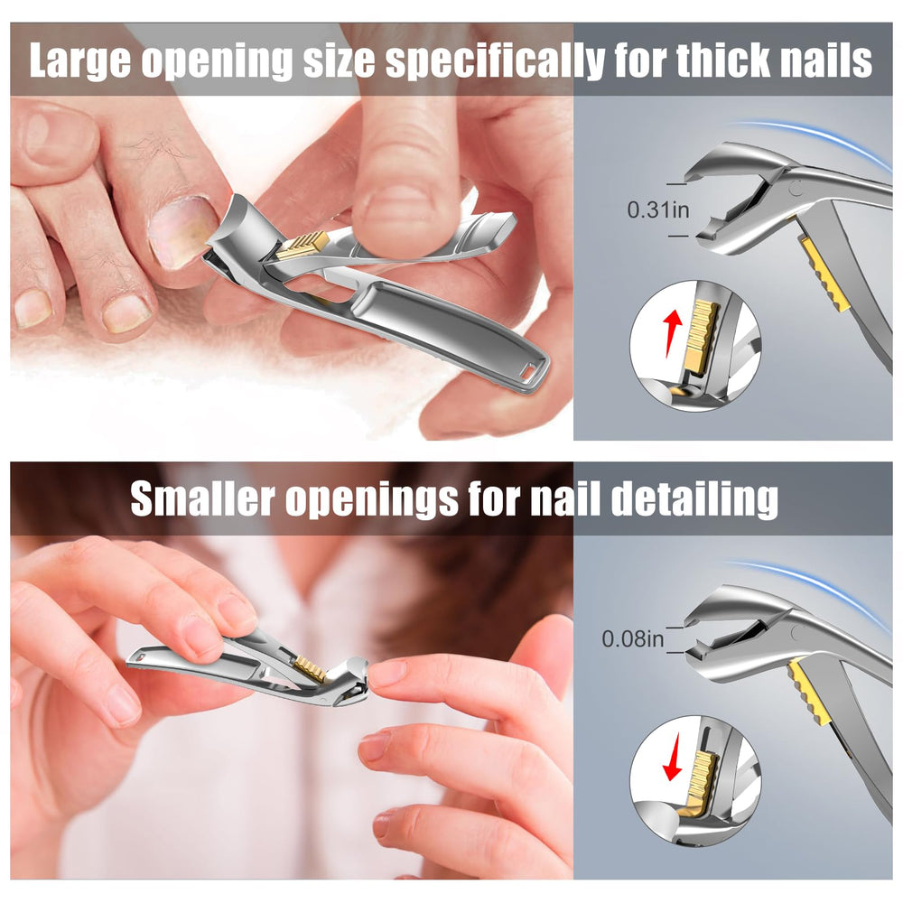 SHINLEA stainless steel nail clippers built for durability and daily use.
