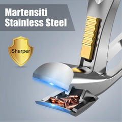 SHINLEA nail clippers wide opening designed for thick nails.