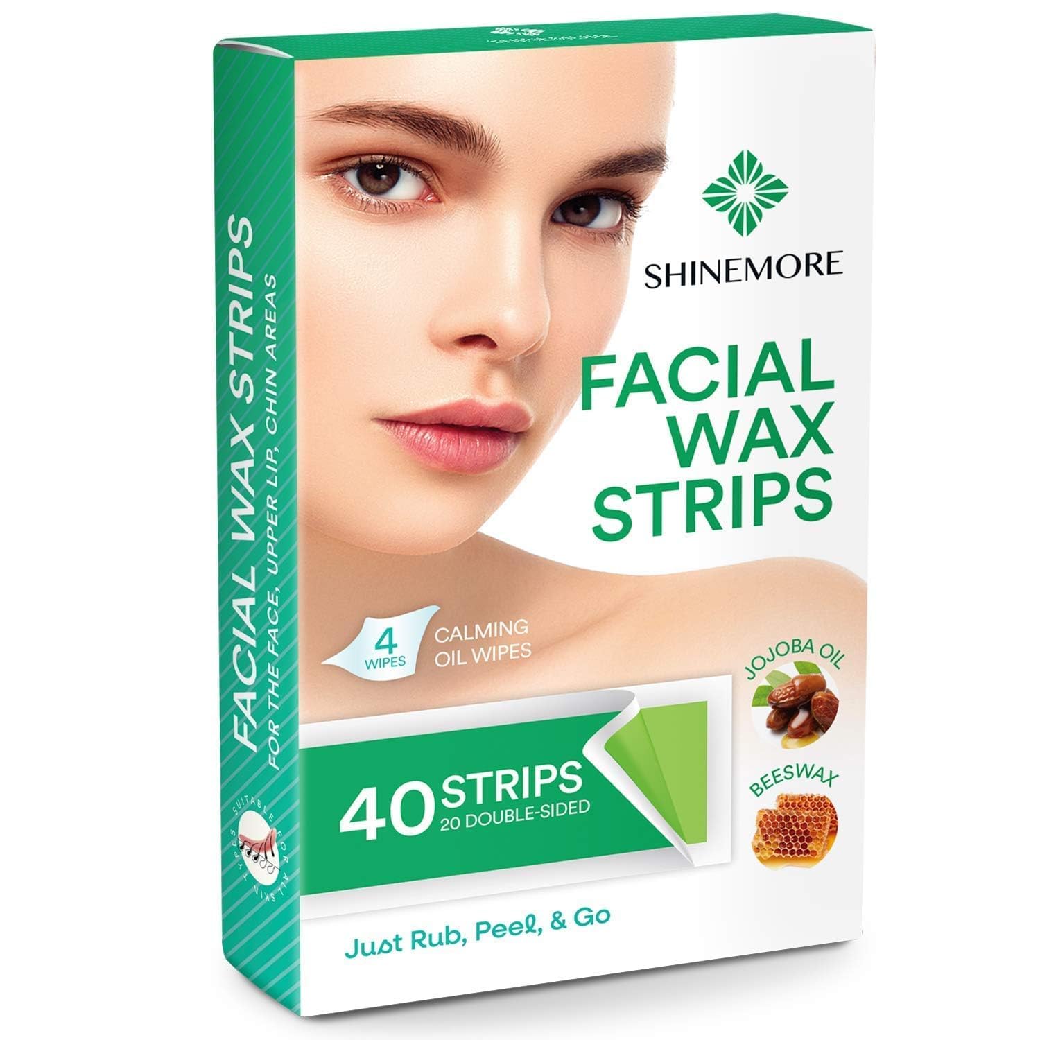ShineMore all-skin-types hypoallergenic packaging emphasizes gentle waxing