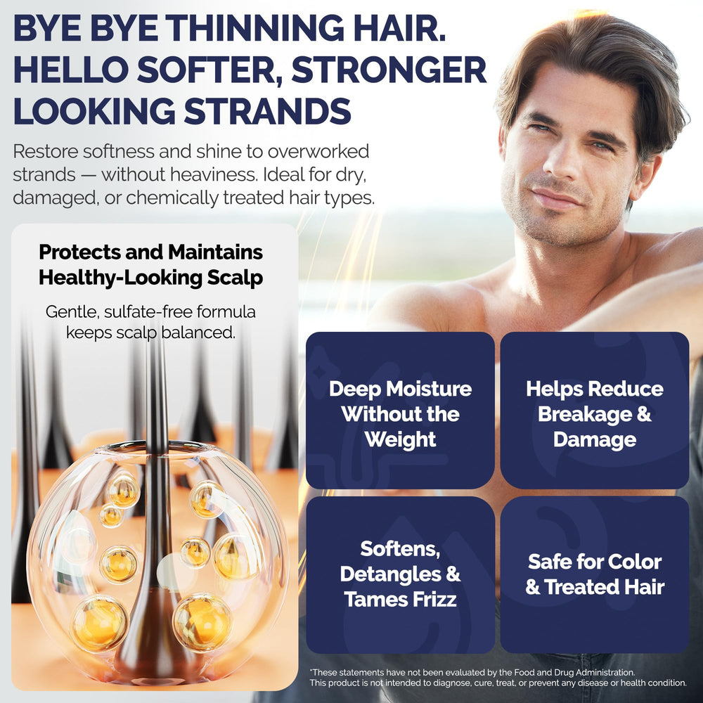 Shiny Leaf biotin, caffeine, and saw palmetto ingredients for scalp support