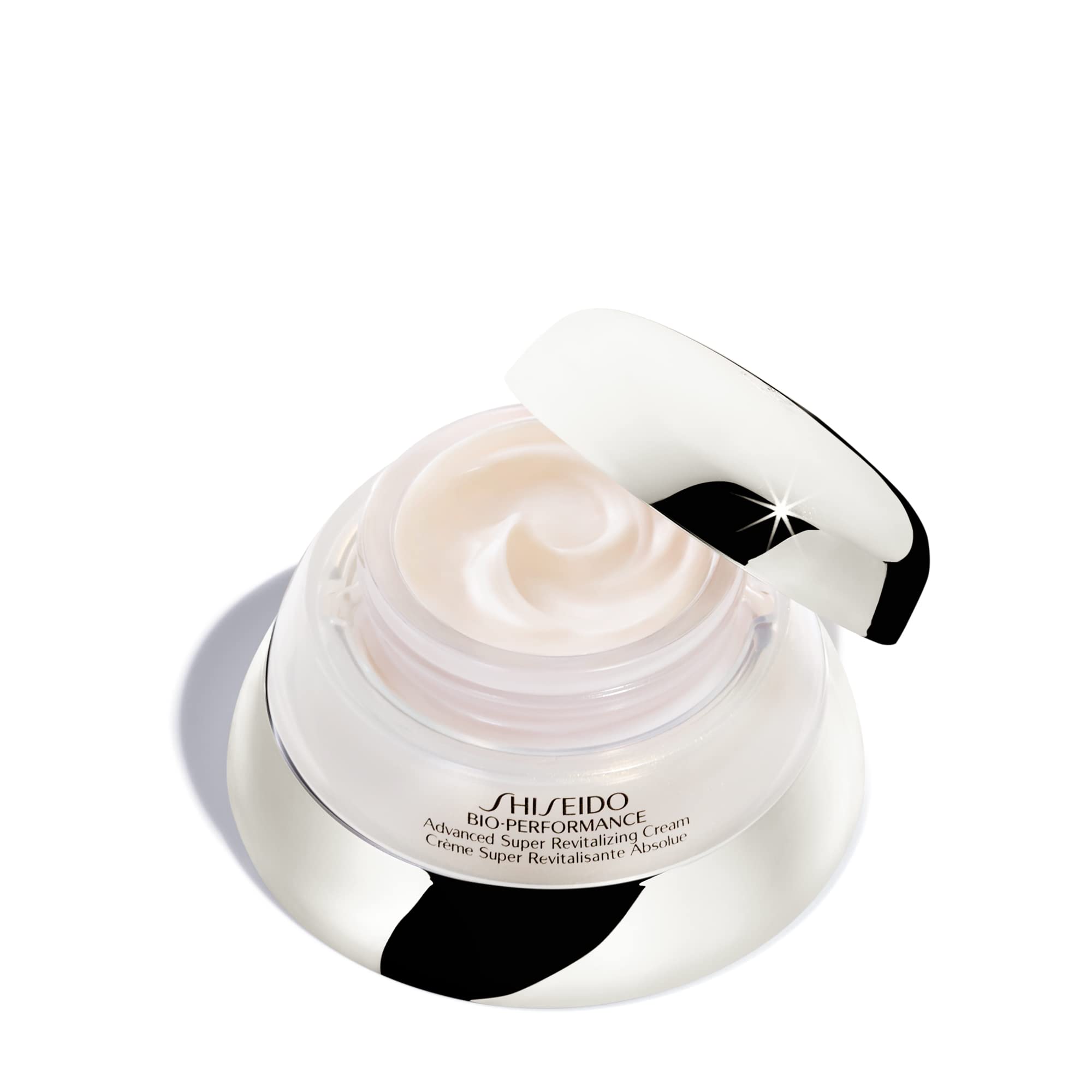 Shiseido Bio-Performance texture swirl shows creamy skin nourishment