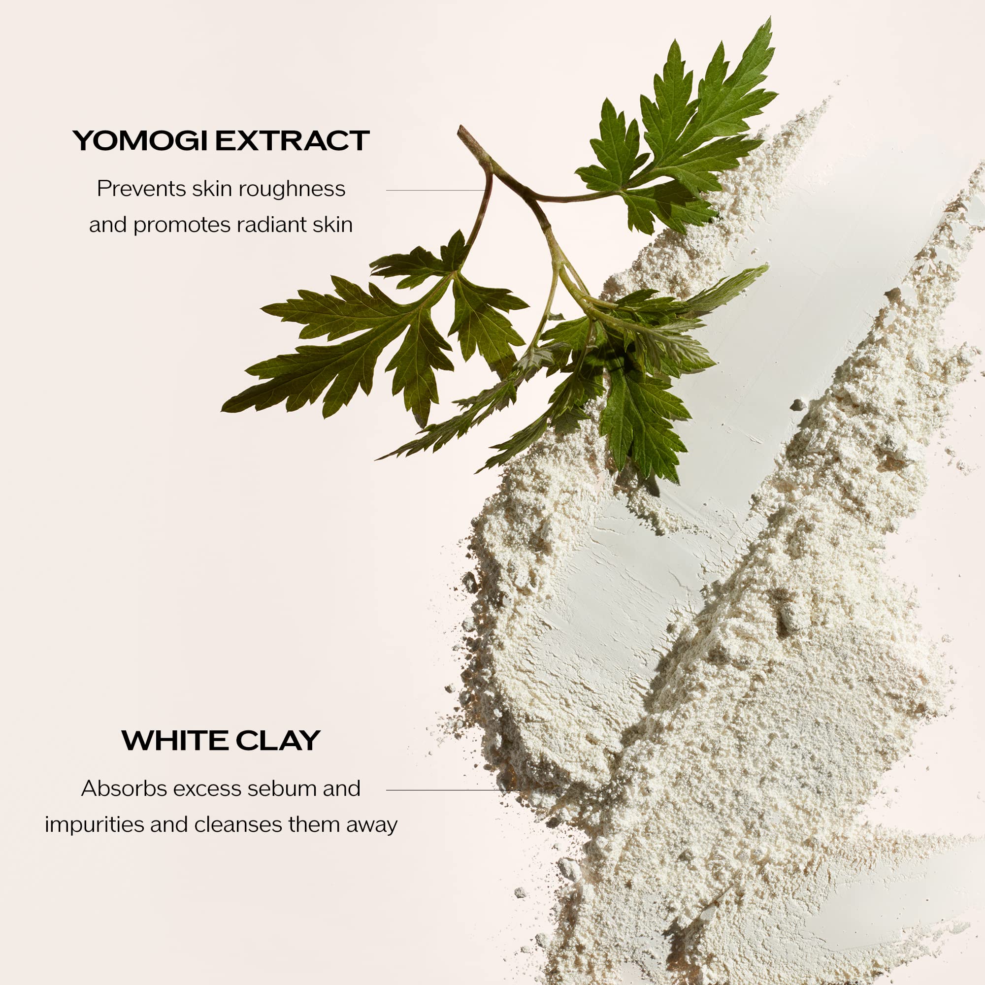 Shiseido Clarifying Cleansing Foam application closeup shows creamy texture for smooth skin.