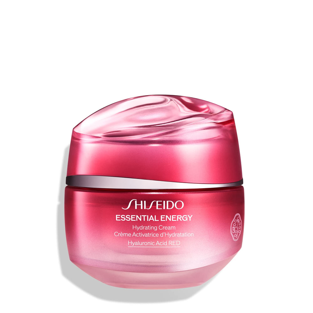 Shiseido Essential Energy Hydrating Cream bottle for lasting 24 hour hydration