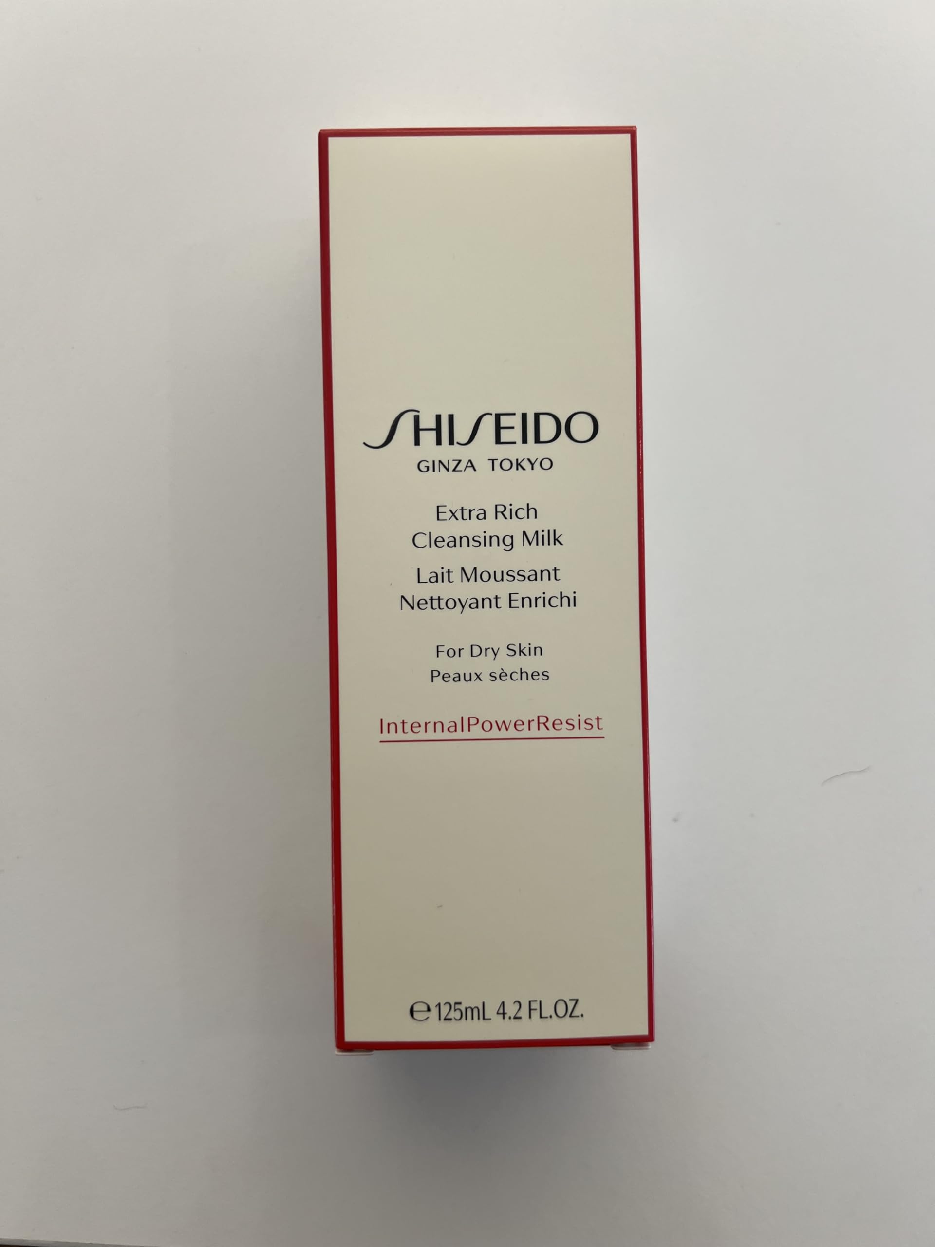 Shiseido Extra Rich Cleansing Milk Kirishima water ingredient profile supports mineral balance.