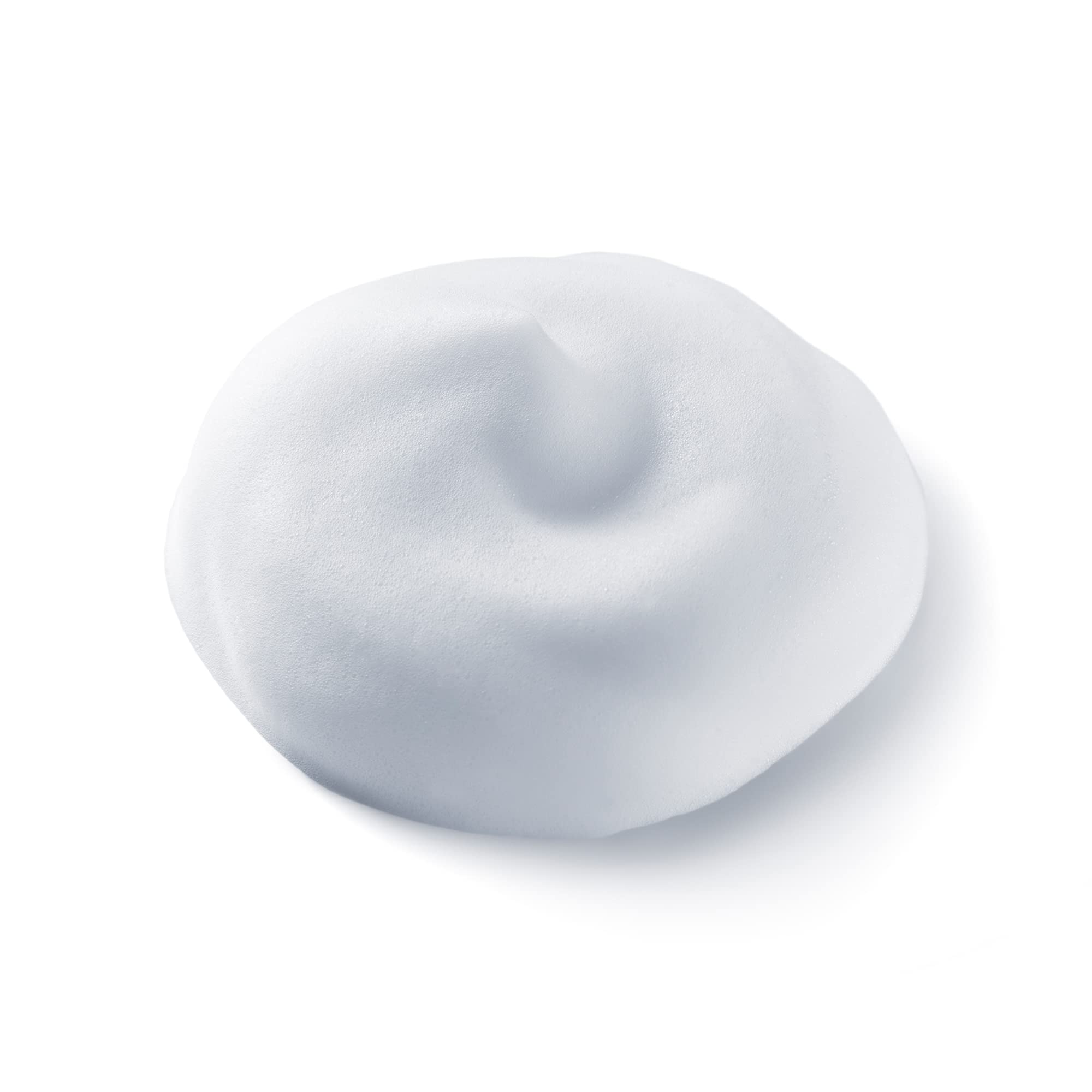 Shiseido Extra Rich Cleansing Milk foamy lather at gentle rinse stage.