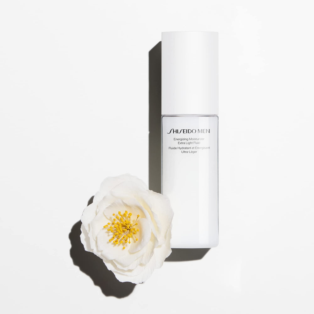 Shiseido Men Energizing Moisturizer used around the eye area as a multi task option