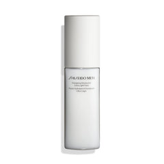 Shiseido Men Energizing Moisturizer packaging on display for daily routine use