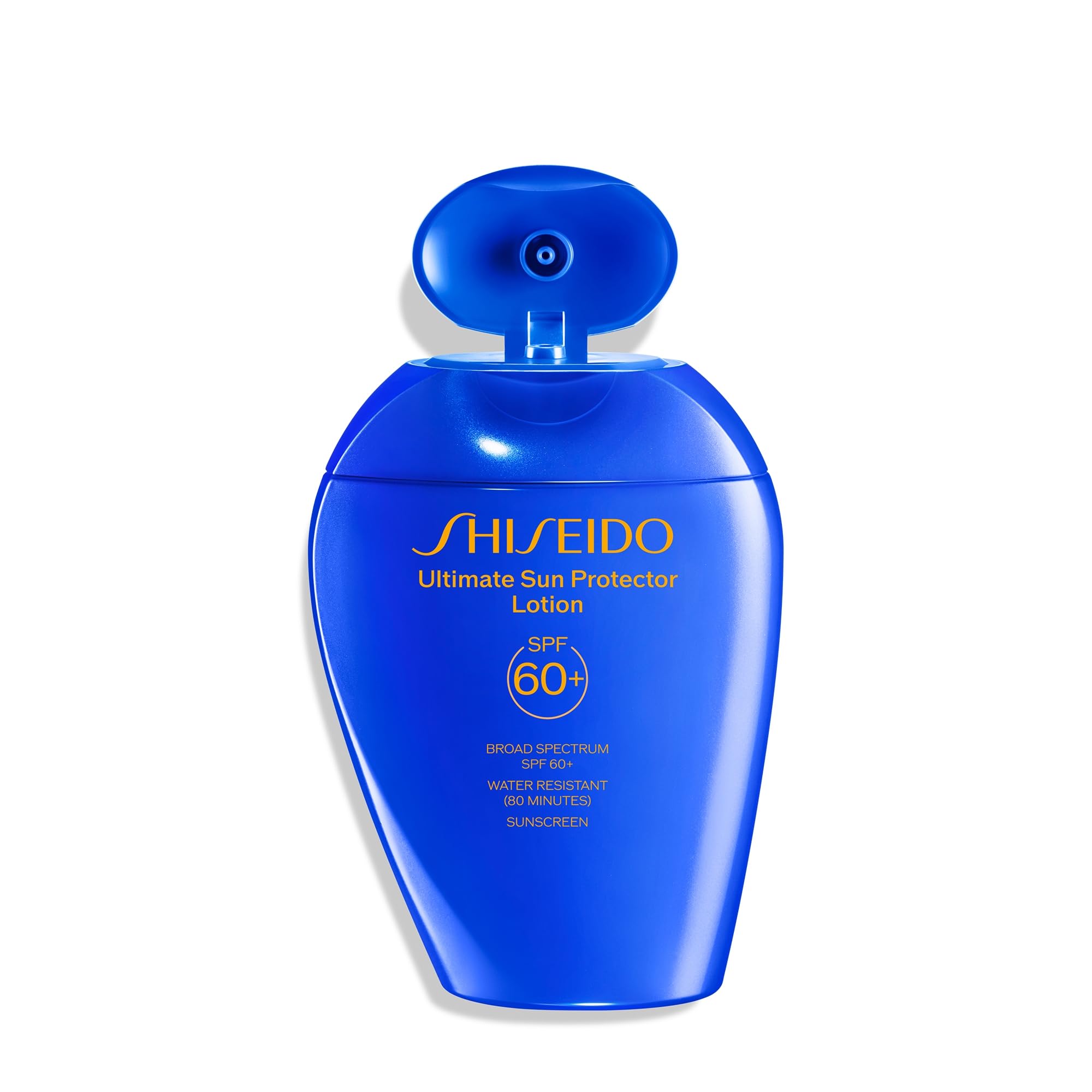 Shiseido Ultimate Sun Protector fast absorption focus for quick morning use.