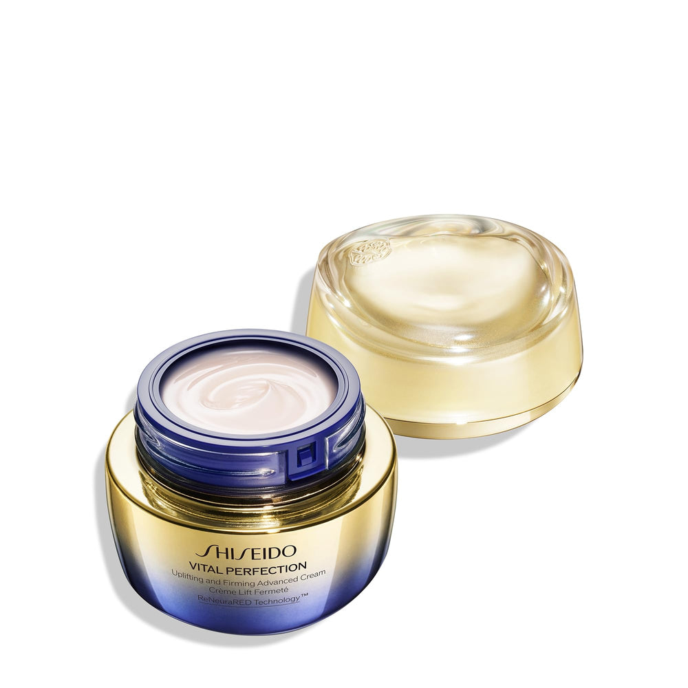 Shiseido Vital Perfection texture on skin shows smooth application