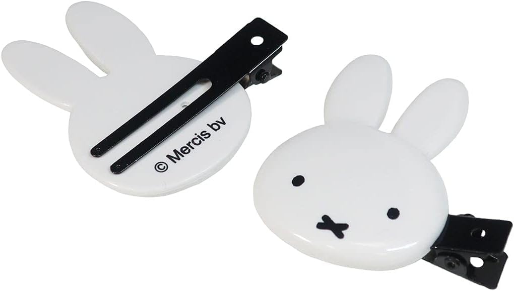 SHOBIDO Miffy die-cut bangs clip detail edge adds whimsical style to outfits.