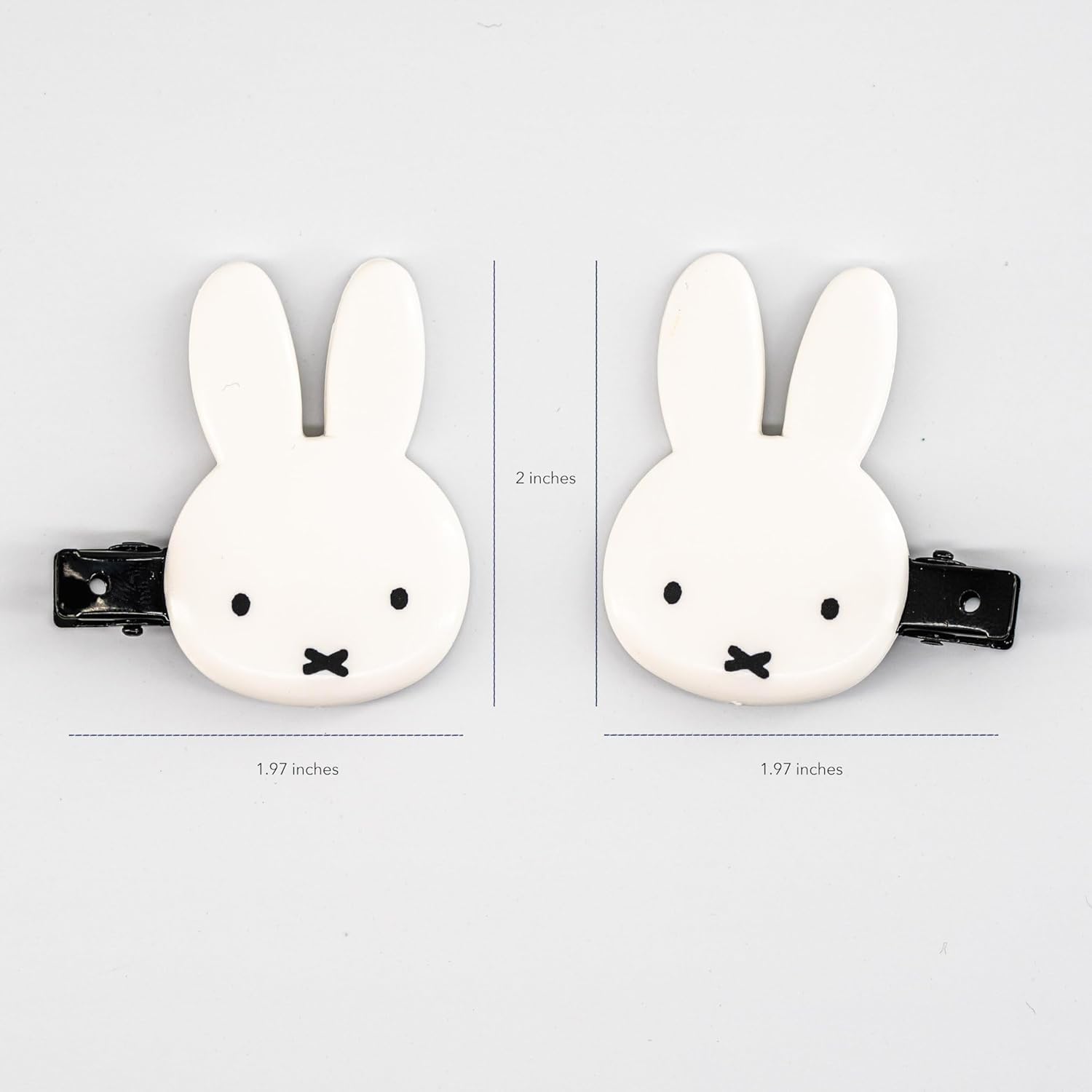 SHOBIDO Miffy die-cut bangs clip product shot showcases playful hair accessory.