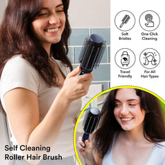 Shop LC Detangler Brush retractable bristles glide gently for reduced snag