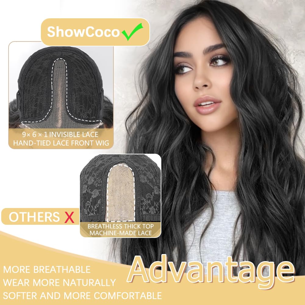 ShowCoco glueless wig cap close-up with adjustable band for a comfortable fit.