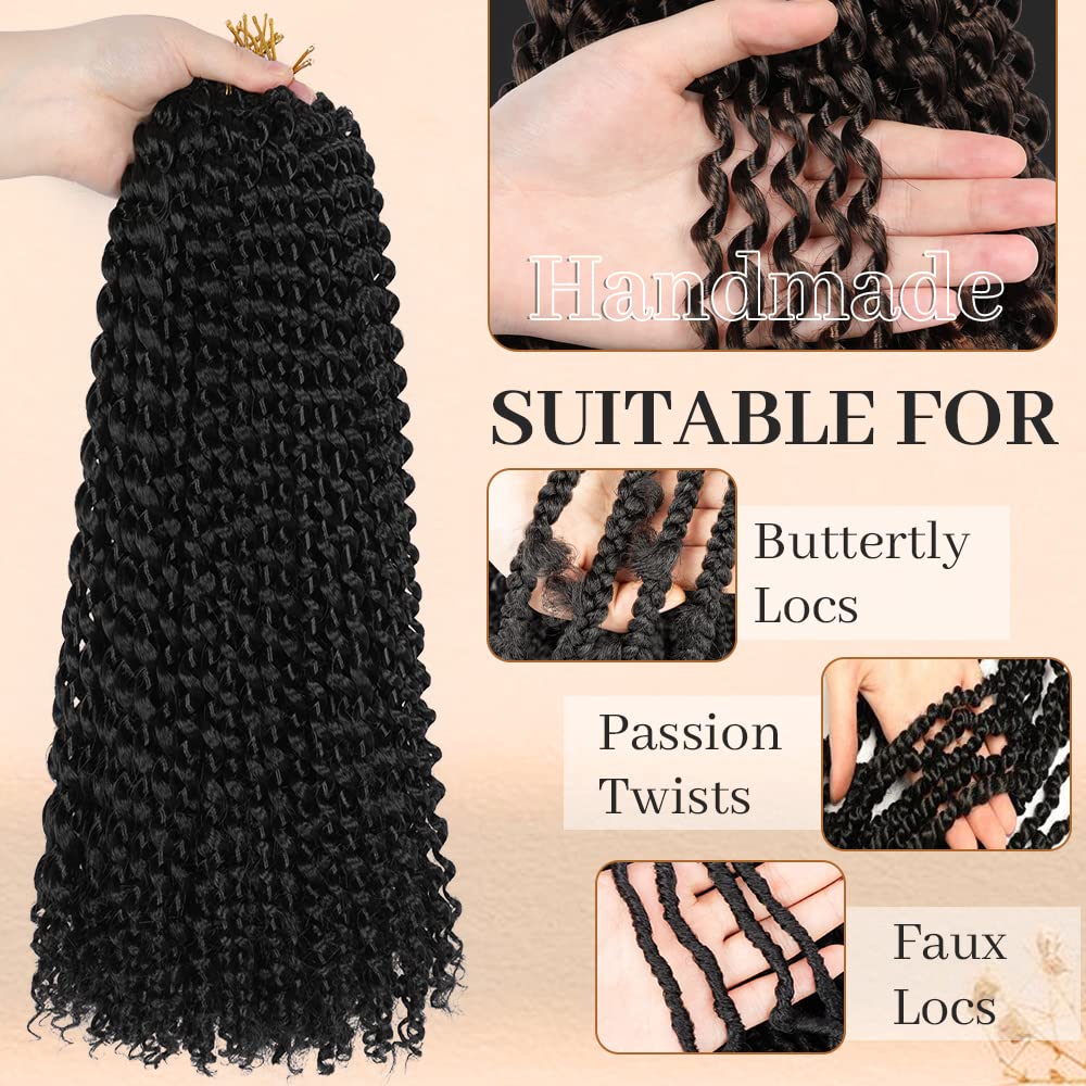 ShowCoco Passion Twist 22in easy-installation image shows quick, convenient crochet setup.