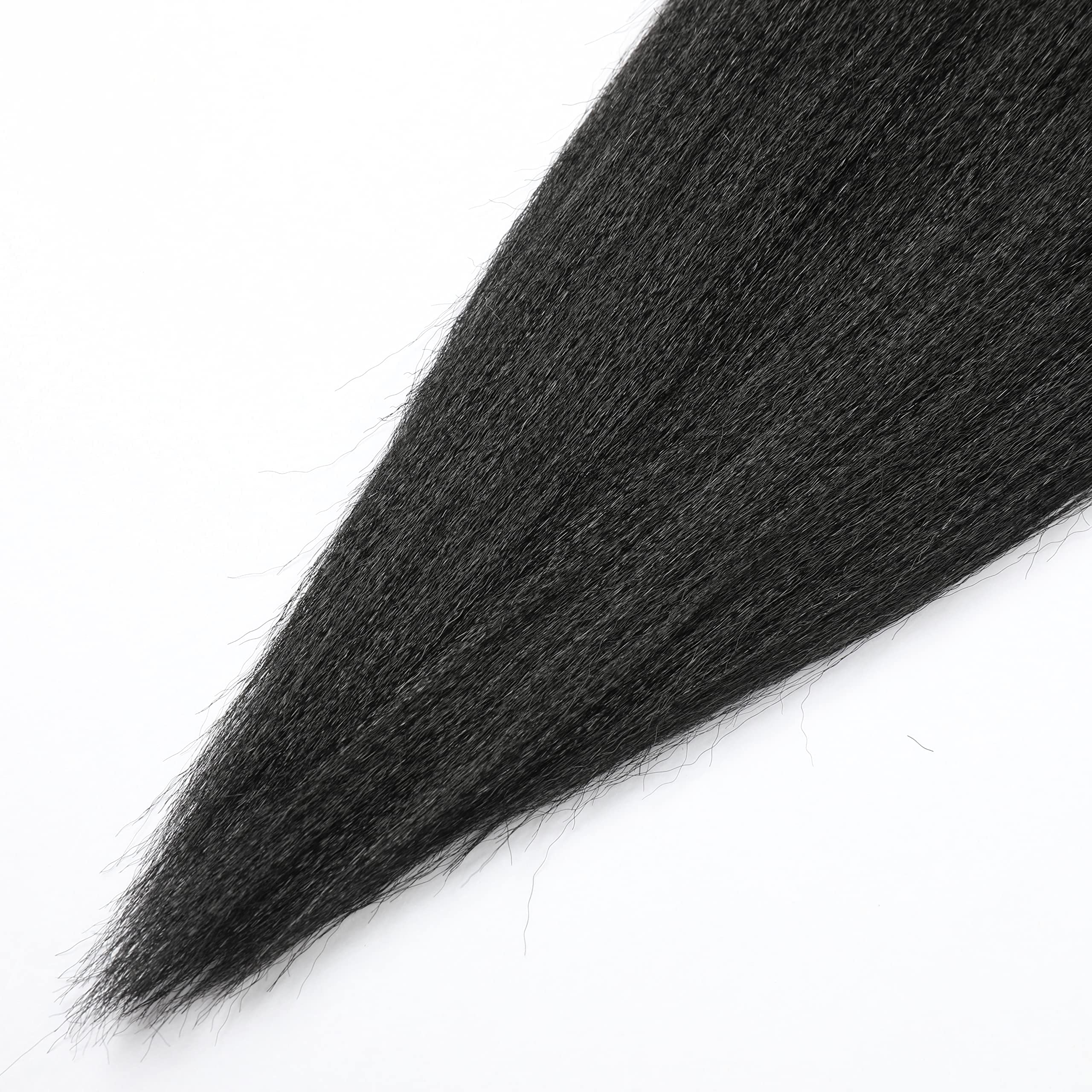 ShowCoco natural black shade #1B blends with many looks
