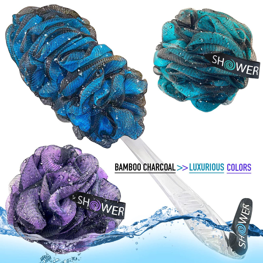 Shower Bouquet extra-large 75g loofa for lasting suds