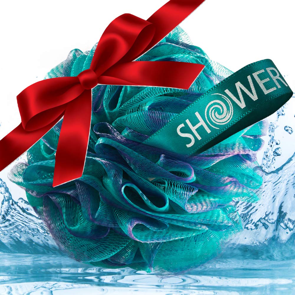 Shower Bouquet Suds-Boost Loofah helps generate more foam with body wash.