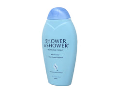 Shower To Shower Morning Fresh 3-pack packaging shown for convenient daily use