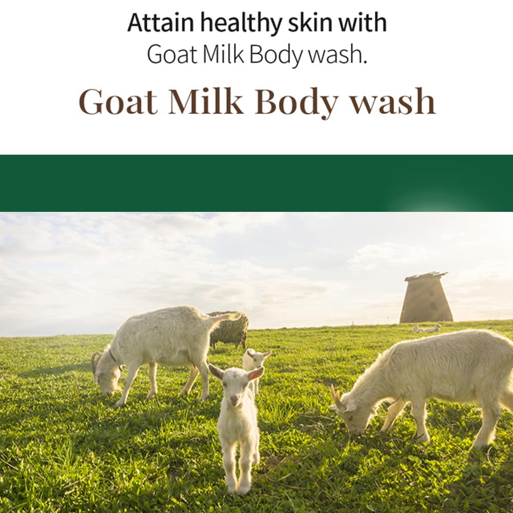 SHOWERMATE Goat Milk Body Wash strawberry fragrance enhances shower mood.