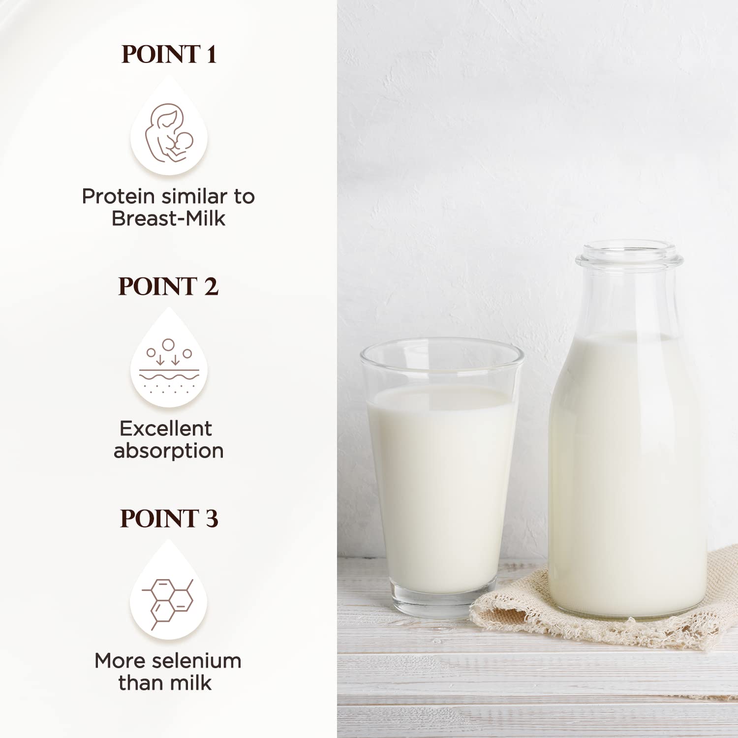 SHOWERMATE Goat Milk Body Wash foamy lather spreads gently for smooth skin