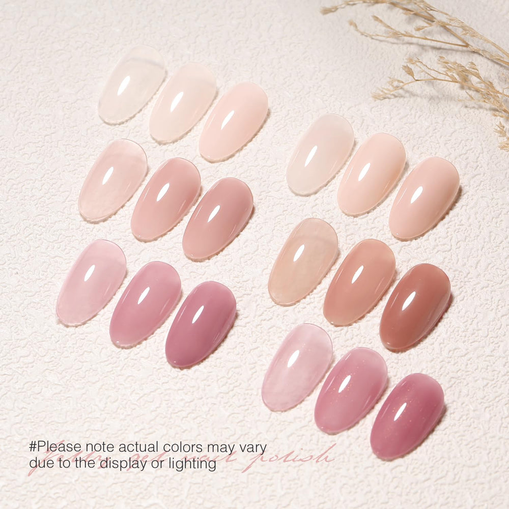 SHOYUM Jelly Nude Pearl Pink offers low-odor, toxin-free comfort.