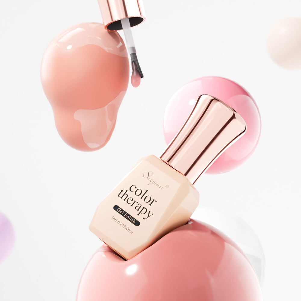 SHOYUM Jelly Nude long-wear test indicating up to four weeks durability