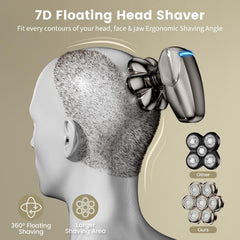 SHPAVVER IPX7 waterproof shaver for wet or dry use in the shower