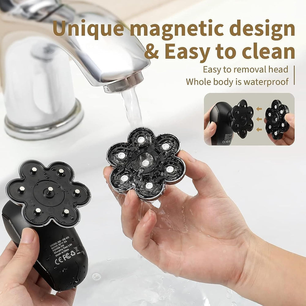 SHPAVVER bald head shaver easy-clean design for quick maintenance.