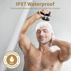 SHPAVVER bald head shaver with ergonomic handle for comfortable grip.