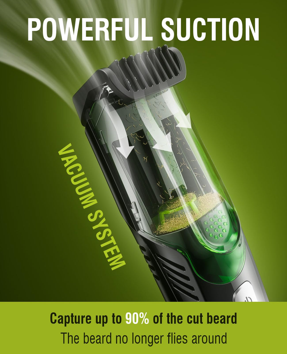 SHPAVVER beard trimmer dual-motor power enables efficient, responsive trimming