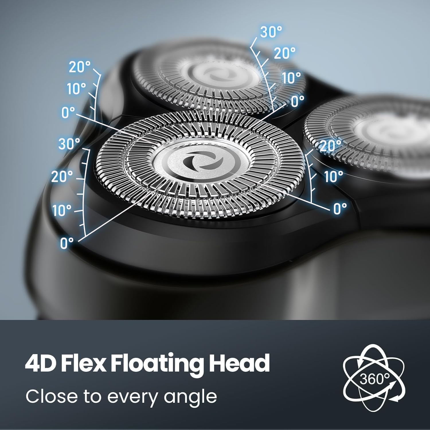SHPAVVER IPX7 waterproof symbol highlights rinse-friendly use in wet environments.