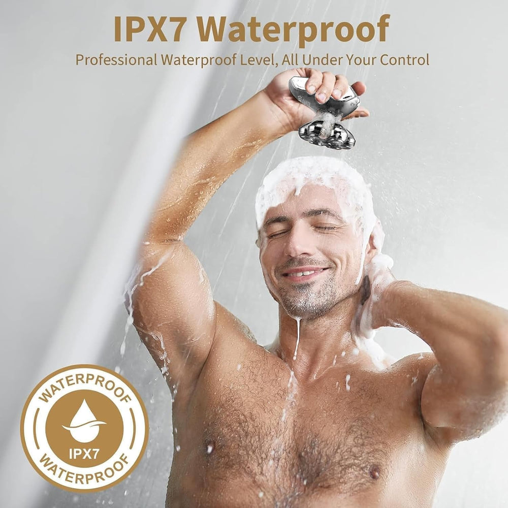 SHPAVVER detachable head design allows easy cleaning after every shave