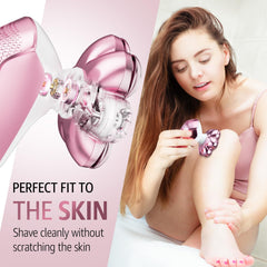 SHPAVVER waterproof razor for wet and dry use with IPX6 protection.