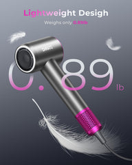 SHRATE ionic technology delivers 500M ions for smoother hair.