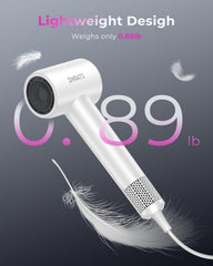 SHRATE hair dryer quiet operation enables undisturbed styling.