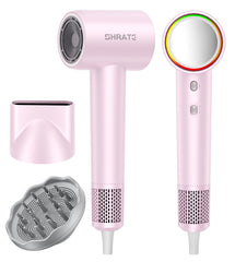 SHRATE professional hair dryer ultra-fast-drying motor speeds busy mornings.