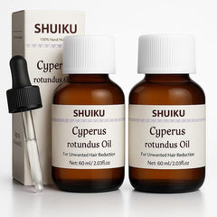 SHUIKU Cyperus Rotundus Oil bottle for smooth skin hydration and easy layering.