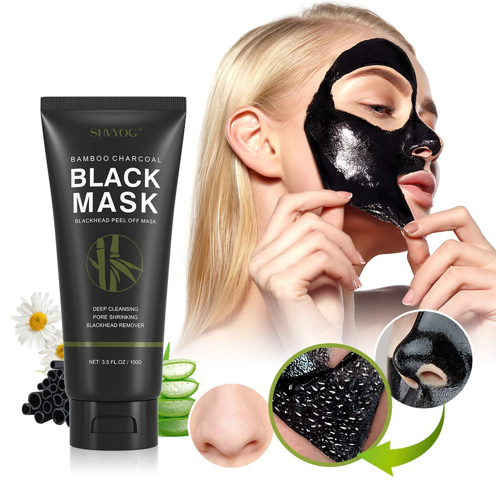 SHVYOG 3in1-mask-kit-packaging reveals complete kit for convenient spa-like routines.